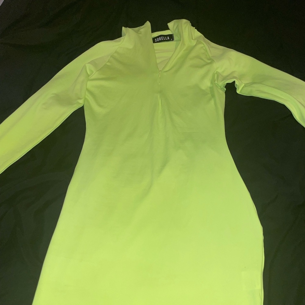 Sorella Dress Lime Green